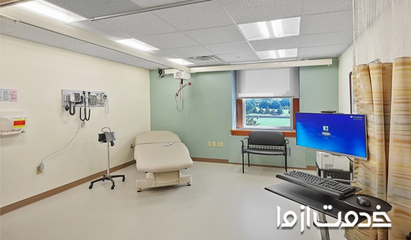 بازسازی اتاق معاینه مطب